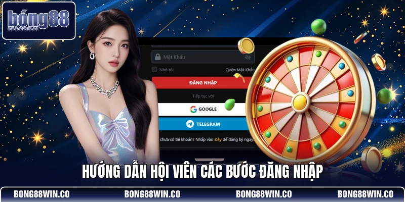 Hướng dẫn hội viên các bước đăng nhập