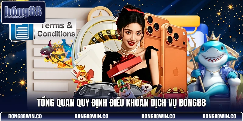 Tổng quan quy định điều khoản dịch vụ Bong88